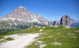 Stoupáme na Nuvolau (2 574 m)...