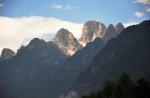 Cima ďAuronzo a Croda dei Toni (3 095 m).