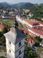 Pohked z hradní věže...