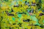 Mapka Zbudovských Blat.