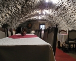 V restauraci Kovárna.