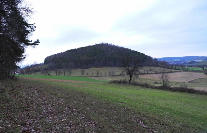 Vrch Osule (lidově Vosule).