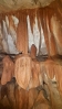 Krápníky v jedné z jeskyní štoly mohou připomínat ledacos...