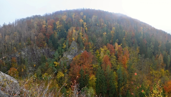 Břidličný vrch.