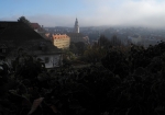 Český Krumlov z hradu...