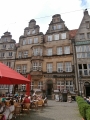 Hanzovní domy na hlavním náměstí Markt 