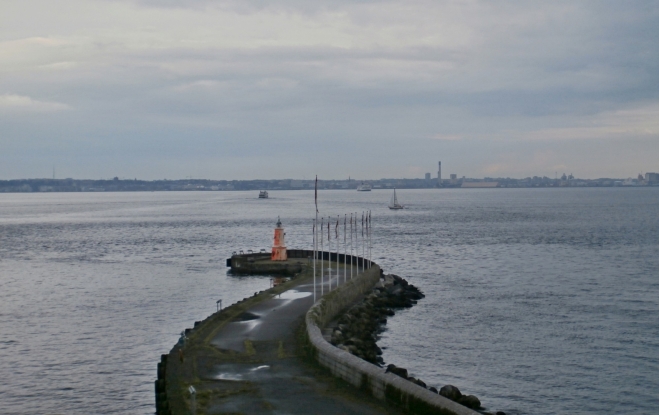 Odjezd přes Öresund