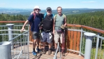 Na rozhledně Faistův kopec. 