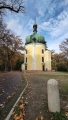 Poutní kostel v Lomci. 