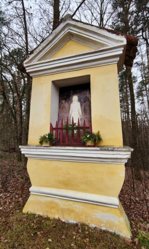 Osmé zastavení křížové cesty. 