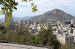 Výhled z Cerro Santa Lucía, Santiago