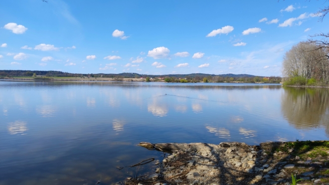 Bělohůrecký rybník. 