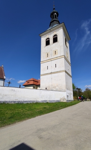 Kostel sv. Štěpána v Bílé Hůrce. 