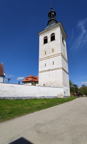Kostel sv. Štěpána v Bílé Hůrce. 