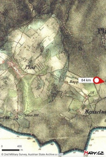 historická mapa