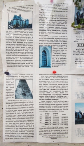 K. J. Erbena prý kostel inspiroval k sepsání básně Svatební košile. 