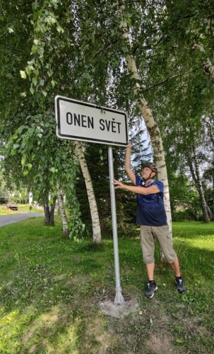 Je tam hezky. 