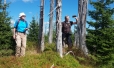 Na německém vrcholu Grosser Spitzberg (1 352 m n. m.). 