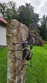 Křižák bojuje s kudlankou. 