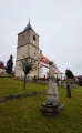 Začínáme u kostela sv. Markéty v Horní Plané. 
