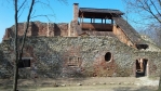 Zřícenina Janův hrad na Janově hoře (496 m n.m.). 