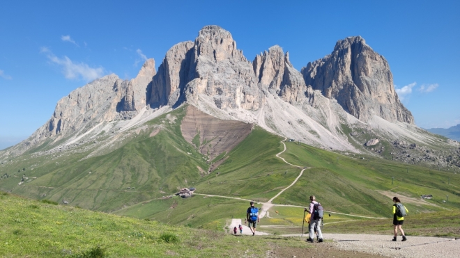 Červenec - Dolomity