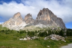 Sassolungo od Passo Sella. 