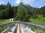 Abraumhalde leží v tisíci metrové výšce. 