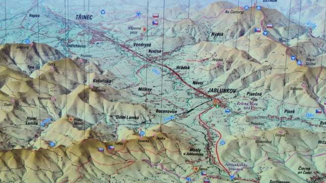 Mapka oblasti. 