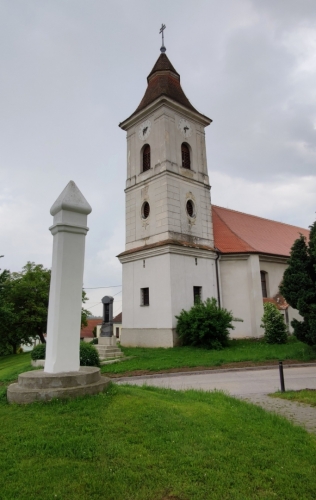Kostel sv. Jiljí v Lukové. 