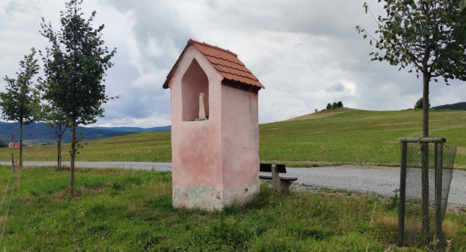 Před Chvalšinami.