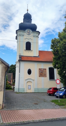 Kostel sv. Václava ve Švihově. 