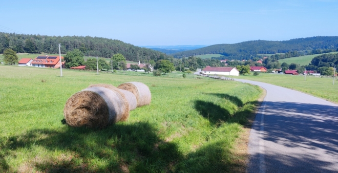 Sjezd do Krásetína. 