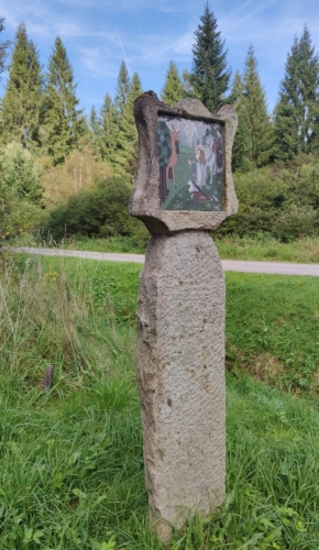 U Schwarzenberského kanálu. 