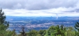 Teplice leží přímo pod námi. 