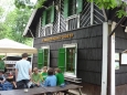 Malá přestávka u restaurace "Co Mohamedu Mekka, to Čechu Říp"