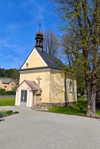 Kaple v Hanušovicích.