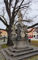 Památkově chráněné barokní sousoší pocházející z první poloviny 18. století.