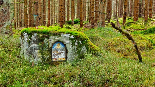 Po trase k Bärnau.