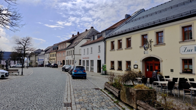 Náměstí v Bärnau.
