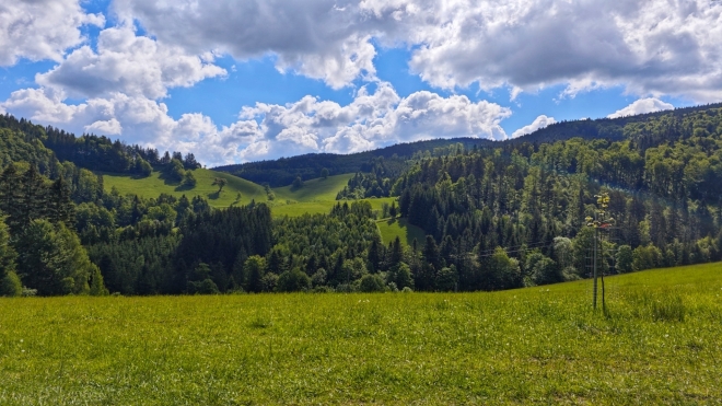 Stoupáme na Kohútku...