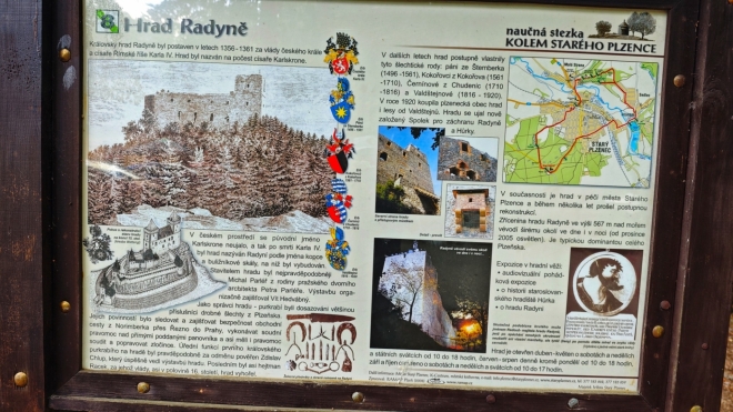 U Radyně.