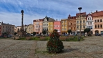 Mírové náměstí v Broumově.