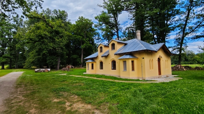 Mauritzovna - dům hlídače parku.