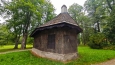 Kůrový domek.