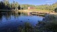 Koupaliště Žabáky. Malý lesní rybník pro relax a osvěžení úplně postačuje.