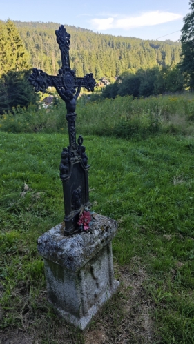 Po NS Sklářská scházíme do Železné Rudy.