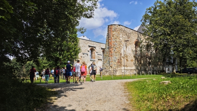 Kostel Panny Marie Dobré Rady v Pohoří na Šumavě...