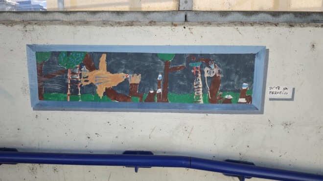 Říčanský podchod se stal galerií...