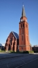 Kostel sv. Pavla Apoštola. Novogotický trojlodní kostel s velkolepou křížovou klenbou od architekta Augusta Kirsteina. Věž byla původně vodojemem. (Mapy.com)